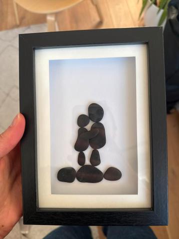 Kleine lijst met figuren van stenen