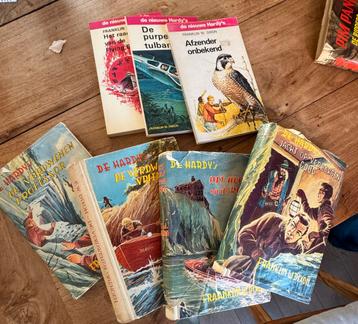 7 Hardy's boeken, hard en pocket covers