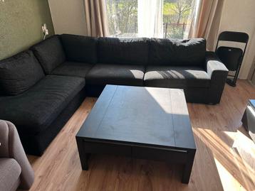 Moderne Salontafel met Lades - Donker Hout