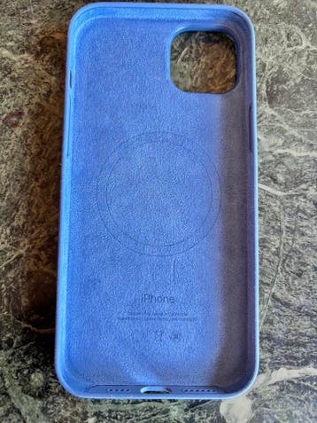 Origineel blauw iPhone 15 Plus hoesje
