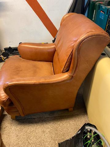 Lederen fauteuil