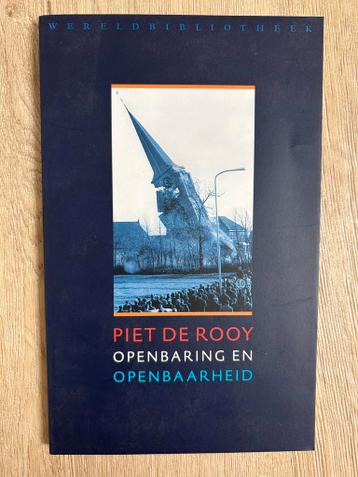 Openbaring en openbaarheid van Piet de Rooy
