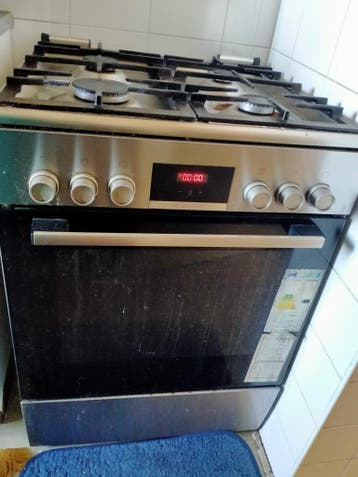 Gasfornuis met elektrische oven Bosch