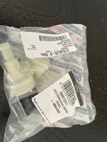 Whirlpool Aquastop / Waterinlaatklep C00312611 - NIEUW