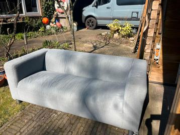 Tweezits grijs bankje klippan van Ikea, 180 breed