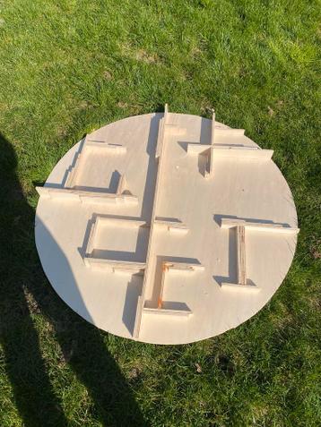 Unieke houten wanddecoratie - Modern design