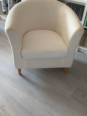 Ikea Tullsta Crèmekleurige Fauteuil - Gebruikt