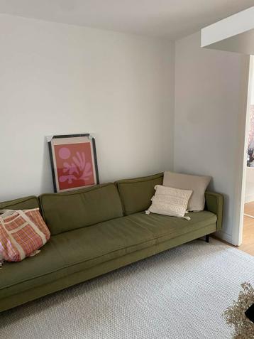 Groene bank 3 zits gratis ophalen