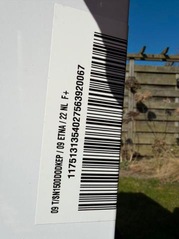 Etna koelkast zonder vriesvak