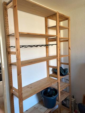 Ivar stellingkast compleet - 225x133 cm - Topkwaliteit