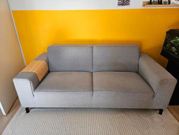 Grijs 2-persoonsbankstel