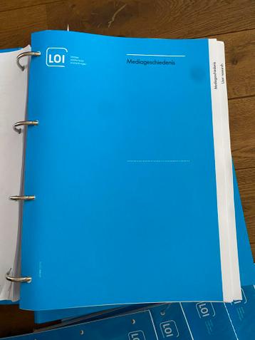 LOI lesmateriaal Multimedia Design (diverse vakken)