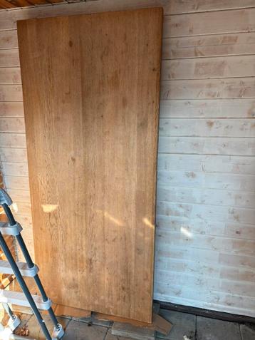 Eiken eettafel 200x90