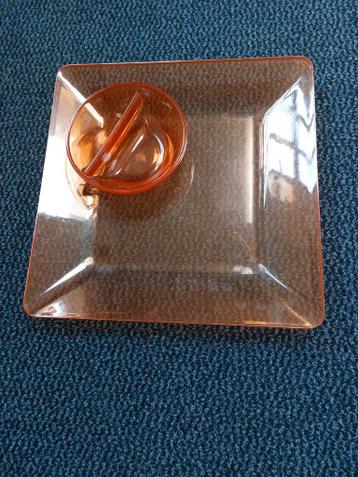 Gratis schaal met kom