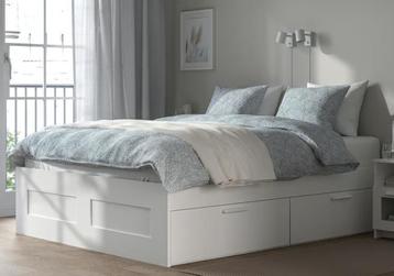 IKEA BRIMNES Bed with Mattress *free*