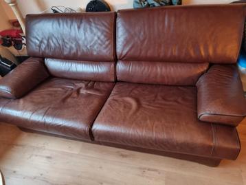 Gratis leren bank 3 zits.