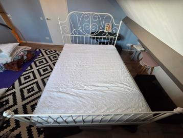 Ikea Leirvik bed 160x200 inclusief matras