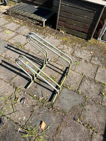 Metalen fietsrek voor 2 fietsen