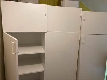 Drie IKEA kasten, H 210x BR 80 x 40 diep