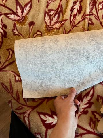 Rol behang met betonlook - gratis af te halen