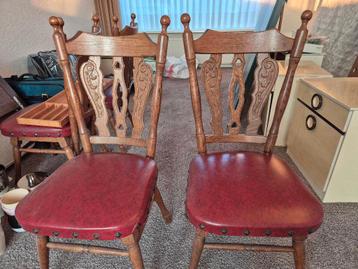 Eetkamerstoel vintage GRATIS