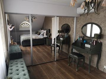 Grote spiegel schuifdeuren voor kledingkast of inloopkast