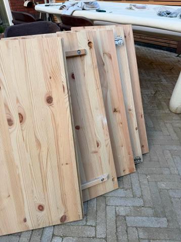 IKEA Ivar deuren met scharnieren - Onbehandeld grenen