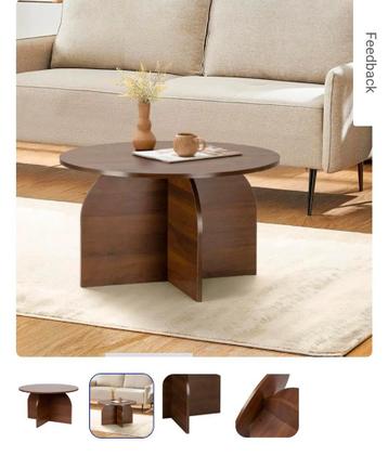 Action Japandi Salontafel Walnoot - Stijlvol & Modern