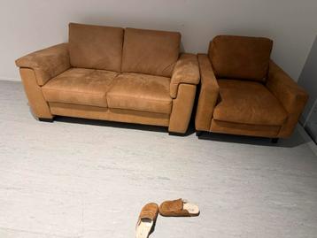 Gratis bankstel met stoel.