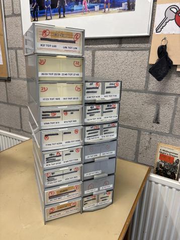 Dia bewaar dozen met sledes