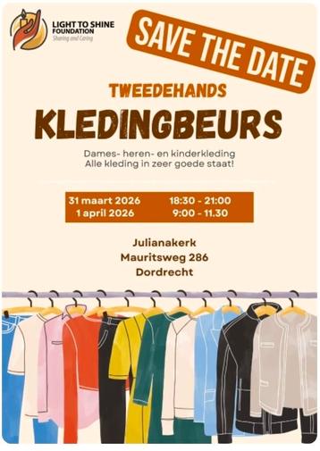 Leuke kledingbeurs, tweedehands kleding