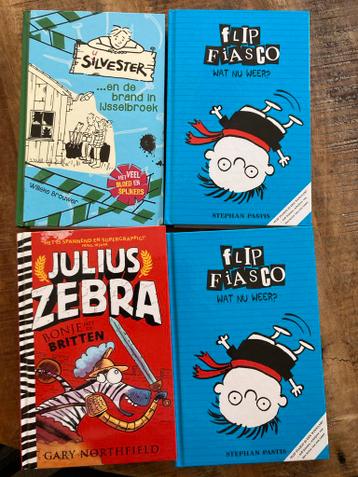 Leuke kinderboeken: Flip Fiasco, Julius Zebra, Silvester