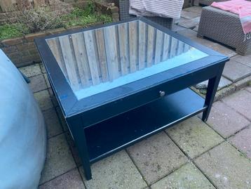 Salontafel Hemnes met glasplaat