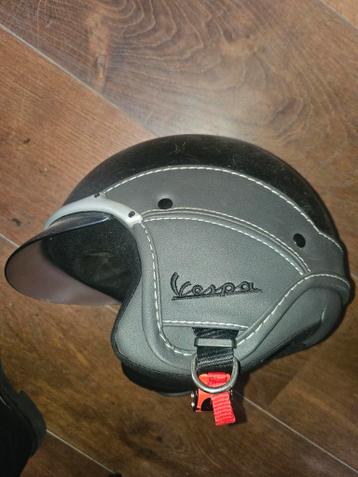Gebruikte Vespa helm - Zwart/Grijs