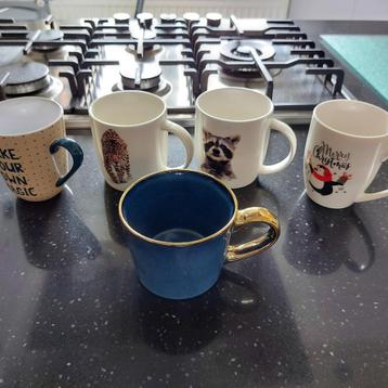 Gratis!! Af te halen bekers mokken gebruikt