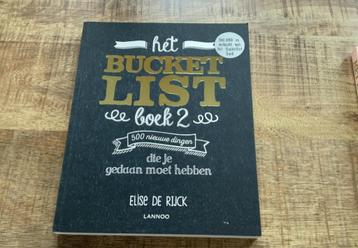 2 ‘bucket list’ boekjes