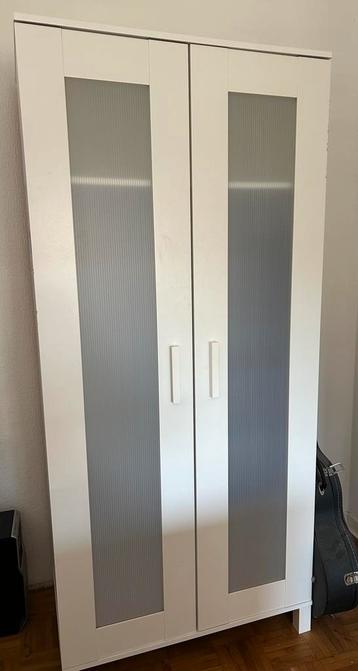 Kledingkastje Ikea, 1.80x80x50, wit GRATIS af te halen