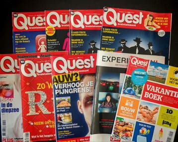 Quest tijdschriften en Quest Vakantieboek