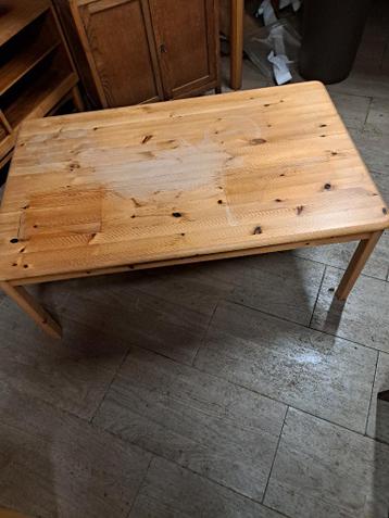 grenen salontafel gratis op te halen