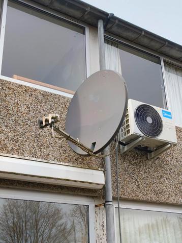 Schotelantenne voor televisie
