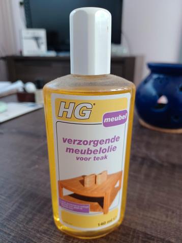 HG verzorgende meubelolie voor teak