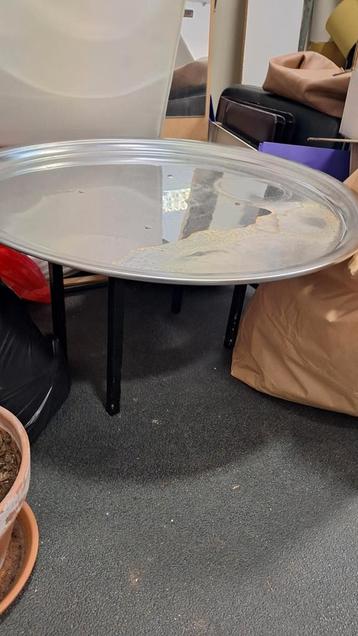 GRATIS OPHALEN - Bijzettafel met dienblad