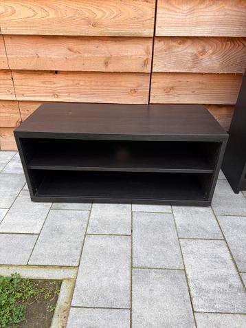 GRARIS Zwart TV-meubel / Opbergkast