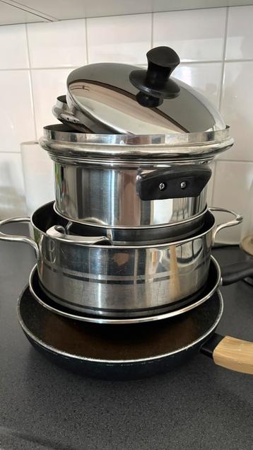 Kookpannen en bakpannen