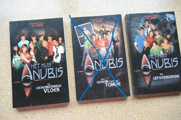 2x Het Huis Anubis Deel 3 en 4 De geheimzinnige vloek e.a.