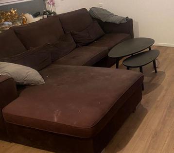 Bank 2 zits plus ottomaan stuk