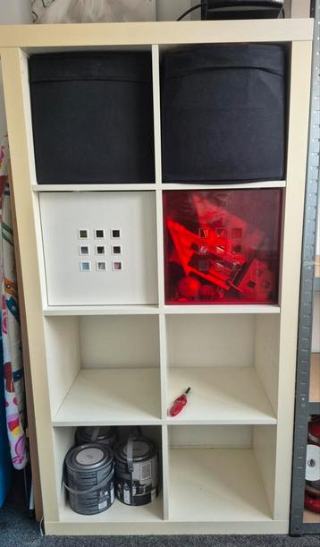 Gratis Kallax 8 vakken kast Ikea