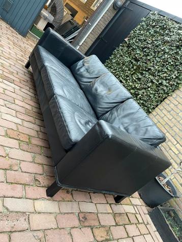 Gratis* IKEA Karlanda 3-zitsbank zwart leer