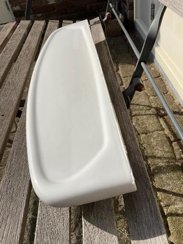 Planchet wit  voor badkamers