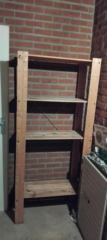 Houten stellingkast - Ophalen uiterlijk 24 maart